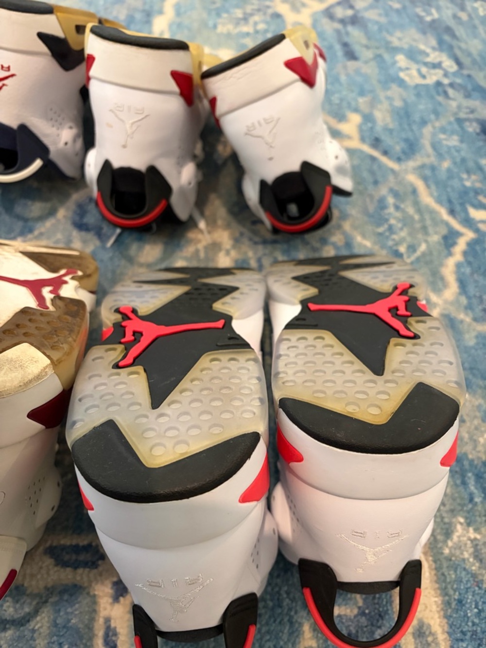Jordan Retro 6 lot sizes 9.5/10 very good used condition - Picture 6 of 9